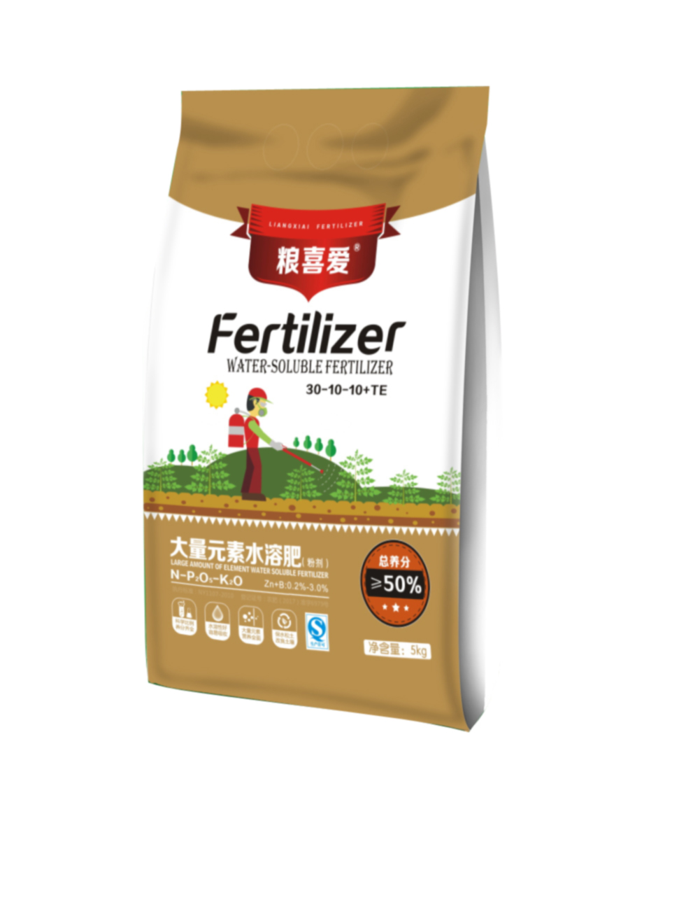30-10-10+TE大量元素水溶肥 30-10-10+TE大量元素水溶肥
